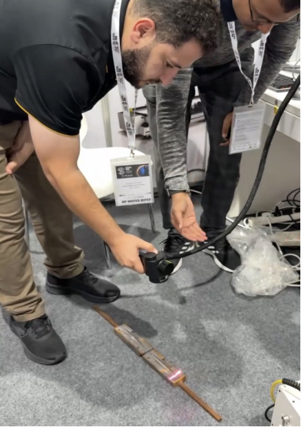 JEXFOTON laser product demonstration